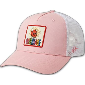 Καπέλα καμπύλη ροζ snapback The Trucker Childhood Fun The από Homenage