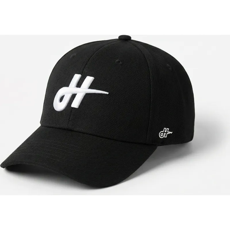 homenage-curved-brim-merch-merchandising-the-90s-black-adjustable-cap