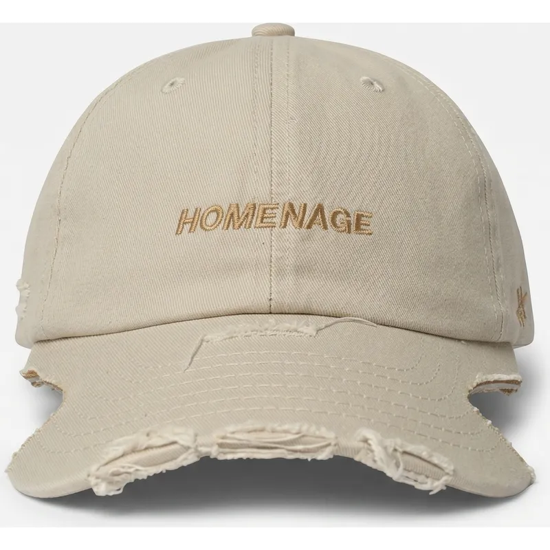 homenage-curved-brim-haute-merchandising-the-90s-beige-adjustable-cap