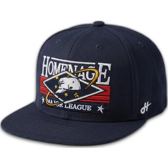Καπέλα επίπεδη ναυτικό μπλε snapback Game Sport The Snap από Homenage