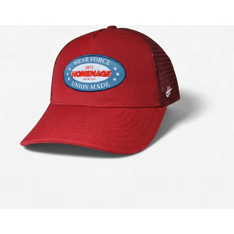 homenage-union-workwear-the-trucker-red-trucker-hat