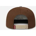homenage-flat-brim-squadron-military-surplus-the-retro-dark-brown-snapback-cap