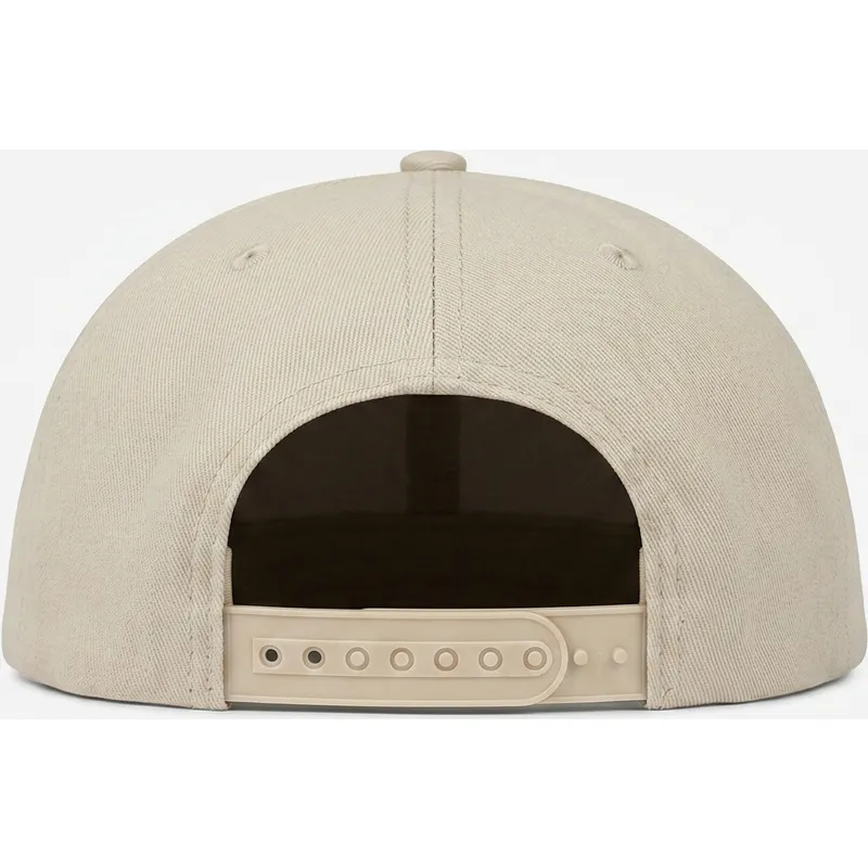homenage-flat-brim-los-angeles-skylines-the-snap-beige-snapback-cap