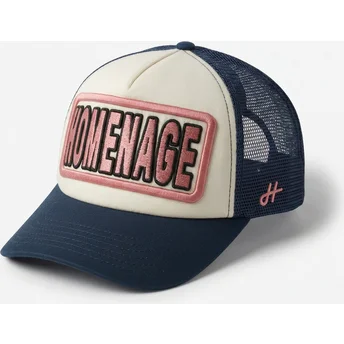 Homenage Vintage Childhood Fun The Trucker Navy Blue Trucker Hat
