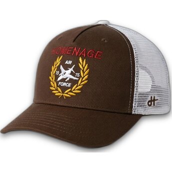 Καπέλα καμπύλη καφέ snapback The Trucker Jet Military Surplus The από Homenage