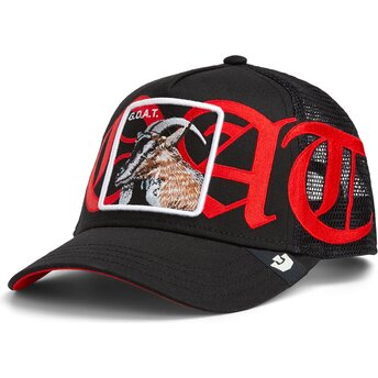Καπέλα καμπύλη μαύρο snapback Old English Goat The Farm Goorin Bros.