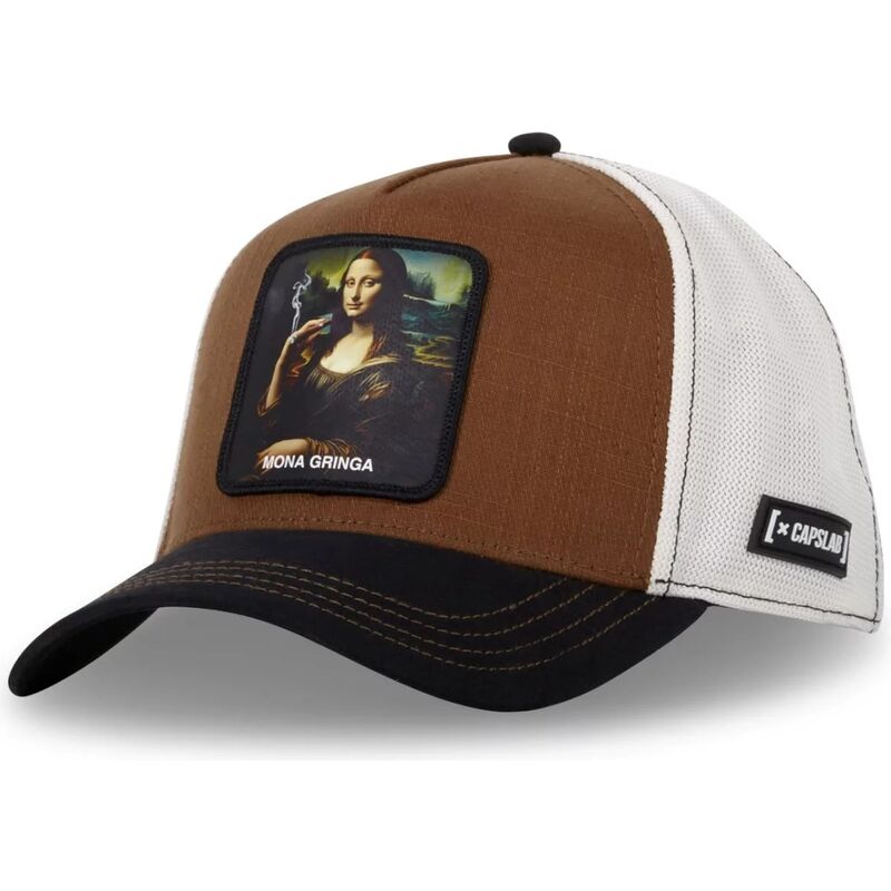trucker-mona-lisa-art-mona-mona-gringa-famous-capslab trucker-mona-lisa-art-mona-mona-gringa-famous-capslab