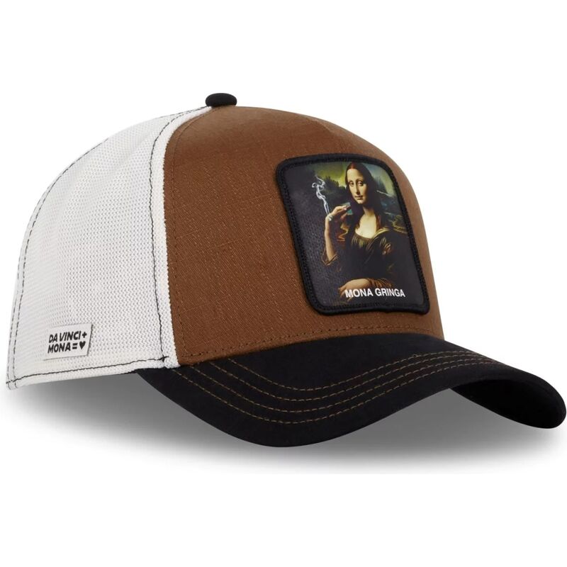 trucker-mona-lisa-art-mona-mona-gringa-famous-capslab trucker-mona-lisa-art-mona-mona-gringa-famous-capslab