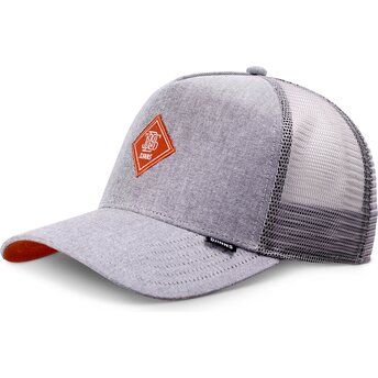 Καπέλα καμπύλη γκρι snapback HFT OxfordContra από Djinns