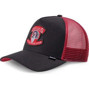 Καπέλα καμπύλη μαύρο snapback HFT OctoGrape από Djinns