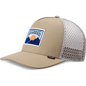 Καπέλα καμπύλη μπεζ snapback HFT BigNet Mountain από Djinns