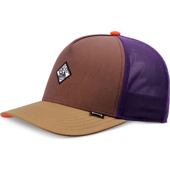 Καπέλα καμπύλη πολύχρωμο snapback HFT MoBeSea Mud από Djinns