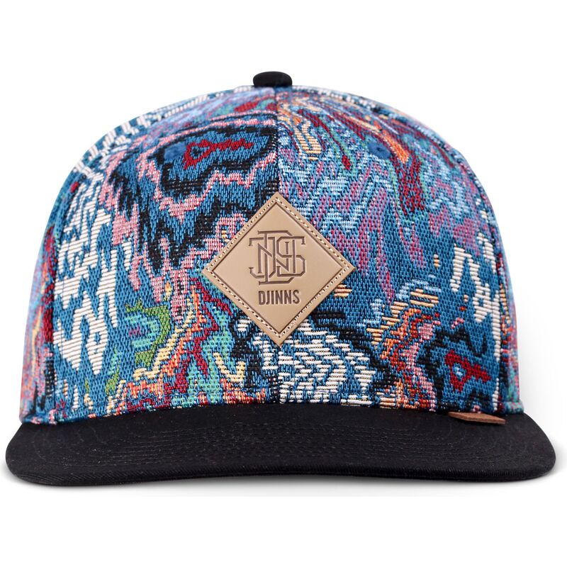 djinns-flat-brim-colourexplo-multicolor-snapback-cap