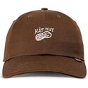 djinns-curved-brim-dad-hat-nut-dark-brown-adjustable-cap