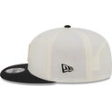 new-era-flat-brim-9fifty-training-pack-2026-las-vegas-raiders-nfl-beige-and-black-snapback-cap