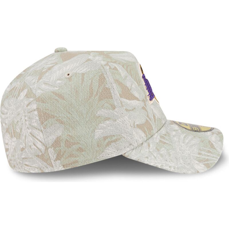 new-era-curved-brim-59forty-a-frame-leafy-palm-los-angeles-lakers-nba-beige-fitted-cap