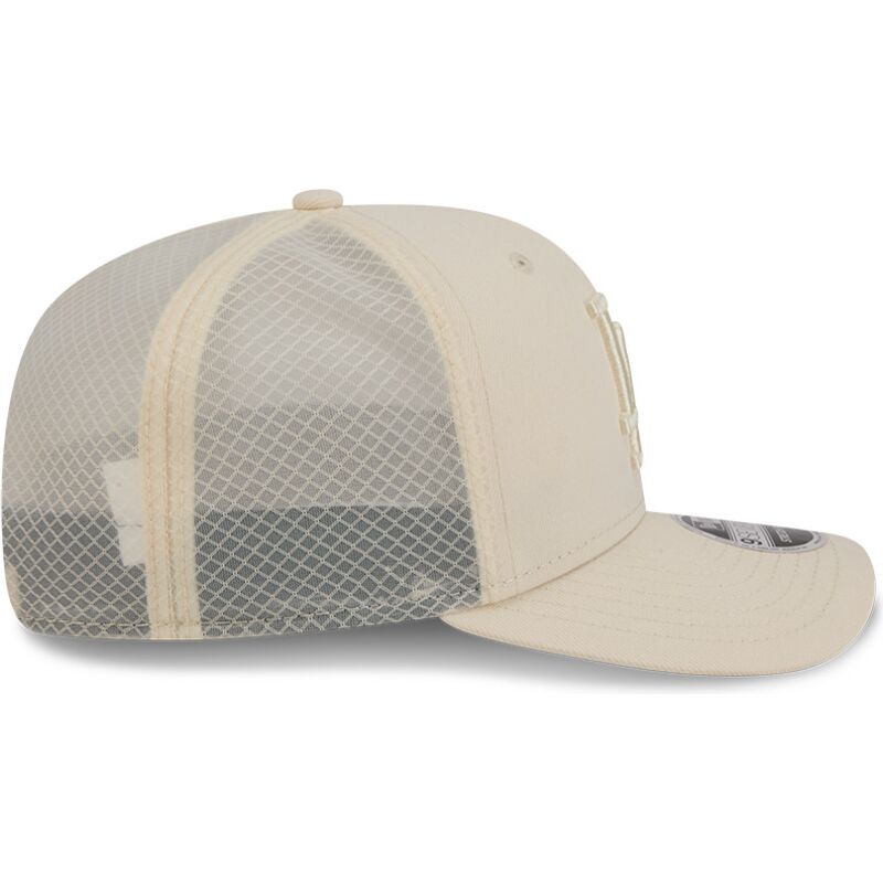 new-era-9seventy-stretch-snap-color-pack-los-angeles-dodgers-mlb-beige-trucker-hat new-era-9seventy-stretch-snap-color-pack-los-angeles-dodgers-mlb-beige-trucker-hat