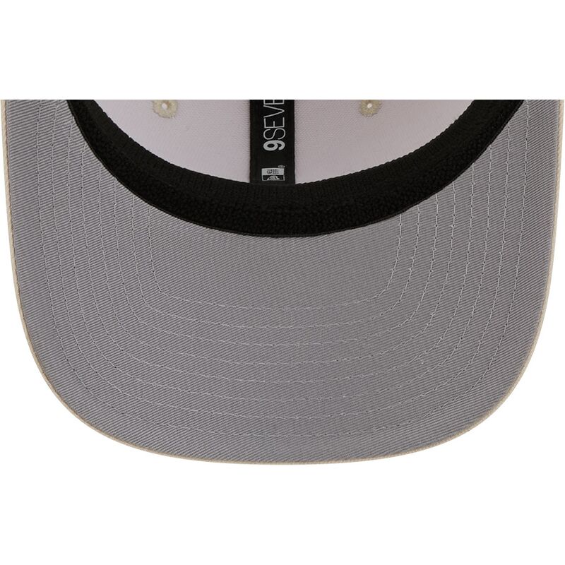 new-era-9seventy-stretch-snap-color-pack-los-angeles-dodgers-mlb-beige-trucker-hat new-era-9seventy-stretch-snap-color-pack-los-angeles-dodgers-mlb-beige-trucker-hat