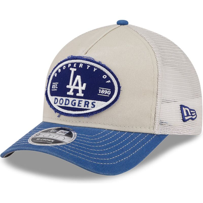 trucker-9forty-m-crown-a-frame-fray-los-angeles-dodgers-mlb-new-era