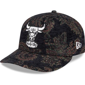 New Era Curved Brim 59FIFTY Pre-Curved Jacquard Chenille Chicago Bulls NBA Multicolor Fitted Cap