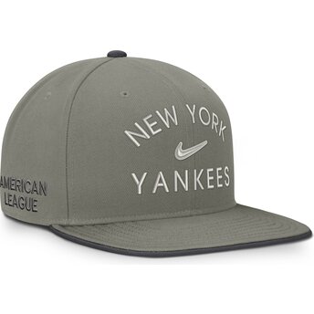 Καπέλα επίπεδη πράσινο snapback Dri-Fit Pro Structured Square Bill από New York Yankees MLB από Nike