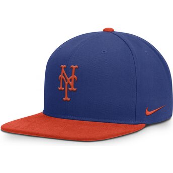 Καπέλα επίπεδη πολύχρωμο snapback Dri-Fit Pro Structured Square Bill από New York Mets MLB από Nike