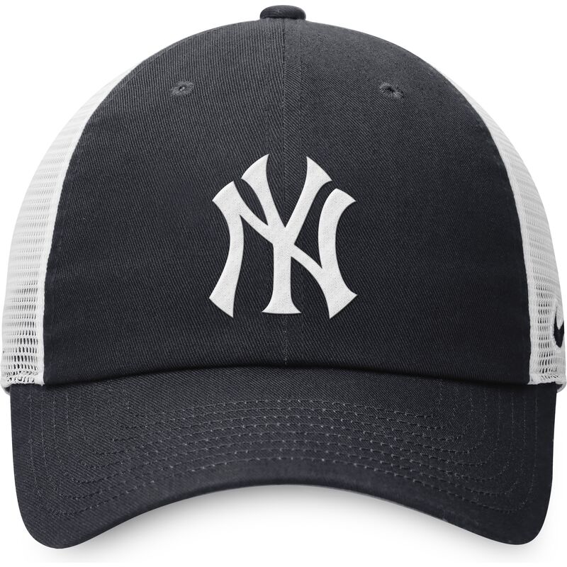 nike-club-unstructured-new-york-yankees-mlb-navy-blue-and-white-adjustable-trucker-hat nike-club-unstructured-new-york-yankees-mlb-navy-blue-and-white-adjustable-trucker-hat