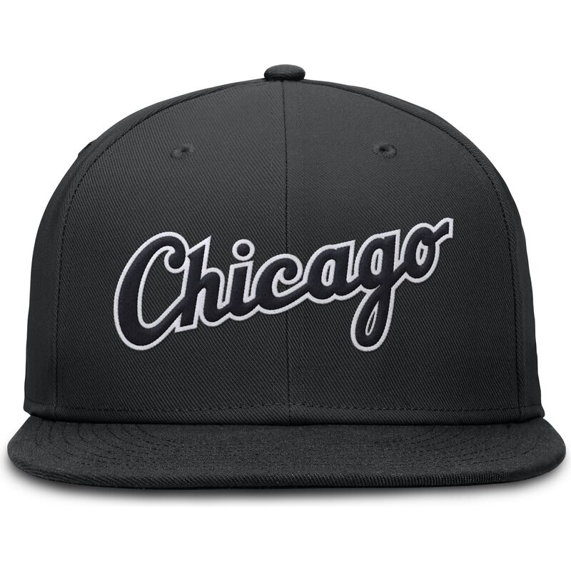 nike-flat-brim-dri-fit-true-structured-round-bill-chicago-white-sox-mlb-black-fitted-cap nike-flat-brim-dri-fit-true-structured-round-bill-chicago-white-sox-mlb-black-fitted-cap