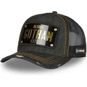 capslab-gotham-city-plate-batman-dc6-batp1-dc-comics-black-trucker-hat