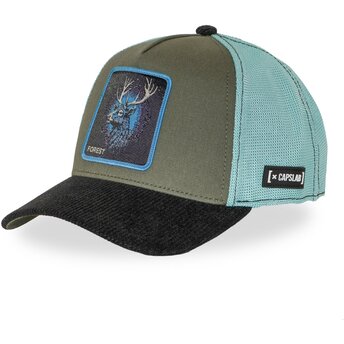 Καπέλα καμπύλη πολύχρωμο snapback BEA3 FORB Ελάφι Beasts από Capslab