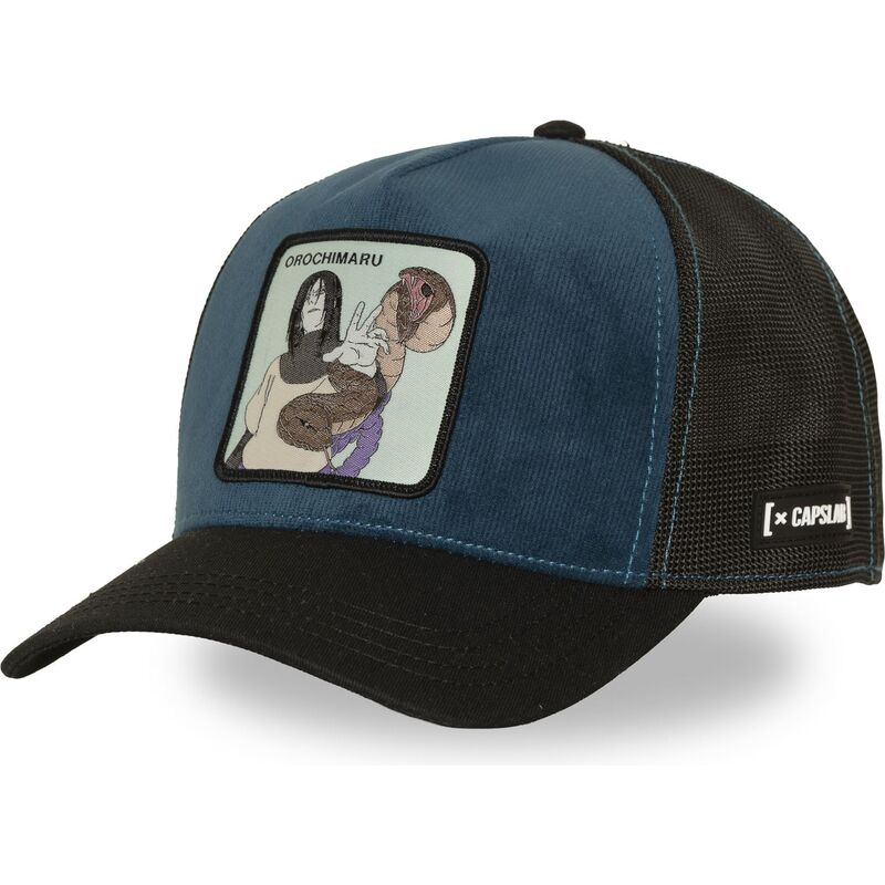 capslab-orochimaru-ns6-orob-naruto-navy-blue-trucker-hat