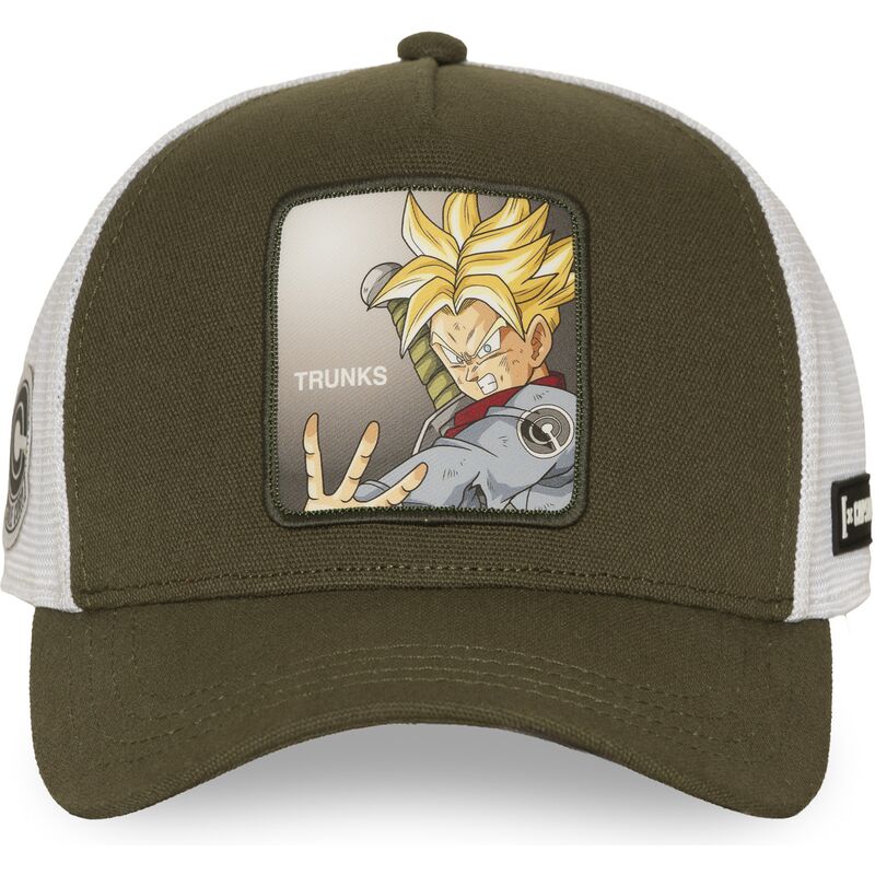 capslab-trunks-dbs8-futb-dragon-ball-green-and-white-trucker-hat