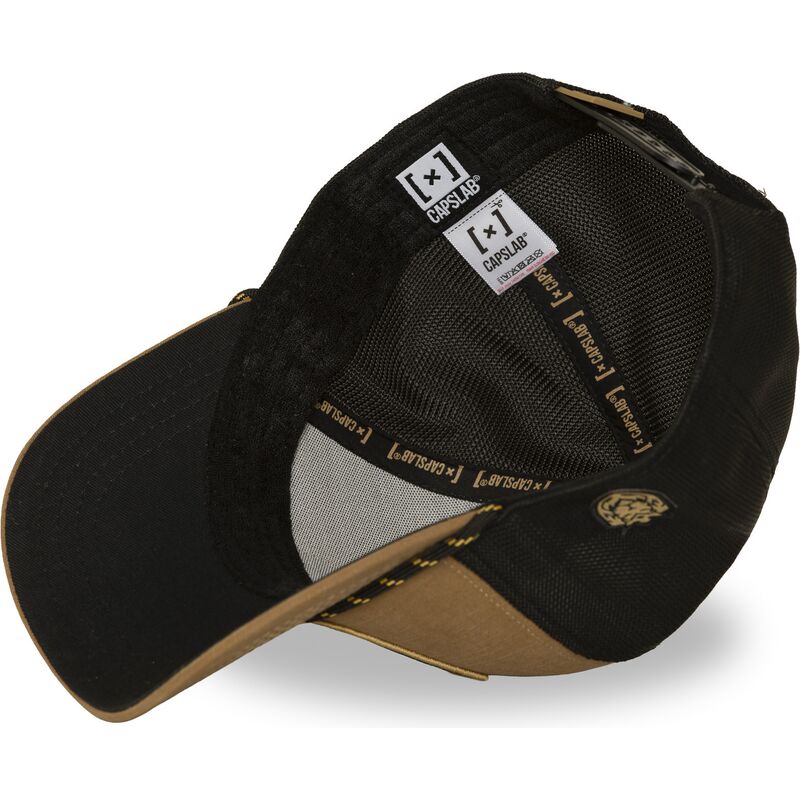 capslab-lion-guardian-bea3-liob-beasts-brown-trucker-hat capslab-lion-guardian-bea3-liob-beasts-brown-trucker-hat