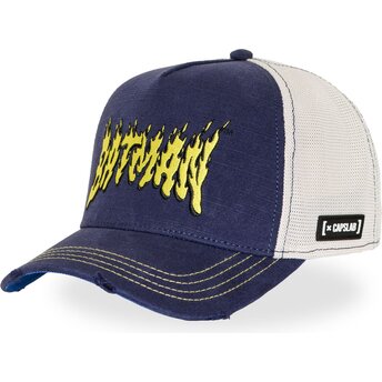 Καπέλα καμπύλη ναυτικό μπλε snapback DC11 PUNB Batman DC Comics από Capslab