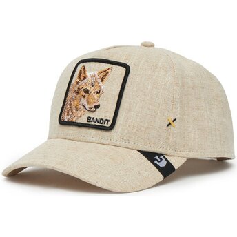 Καπέλα καμπύλη μπεζ snapback Bandit Cloth Rugged Comfort The Farm Goorin Bros.
