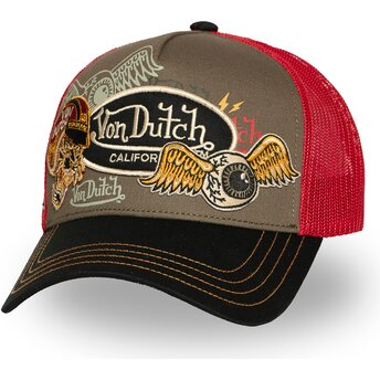 Καπέλα καμπύλη πολύχρωμο snapback PATCHES09 από Von Dutch