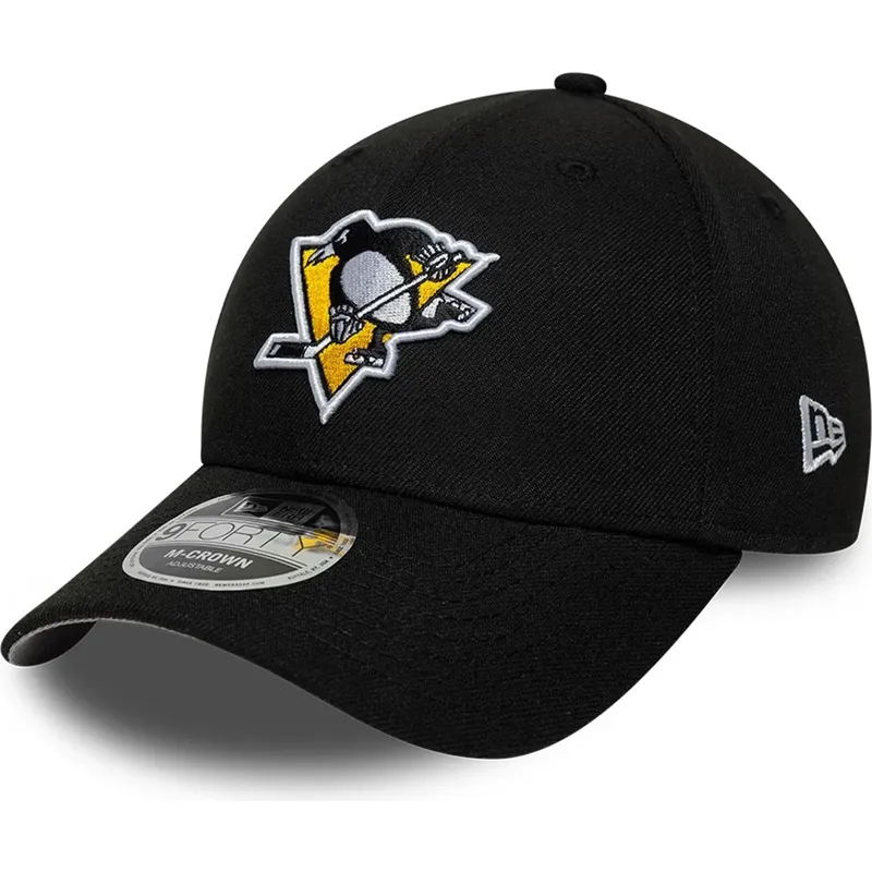 gorra-curva-negra-snapback-9forty-m-crown-team-de-pittsburgh-penguins-nhl-de-new-era