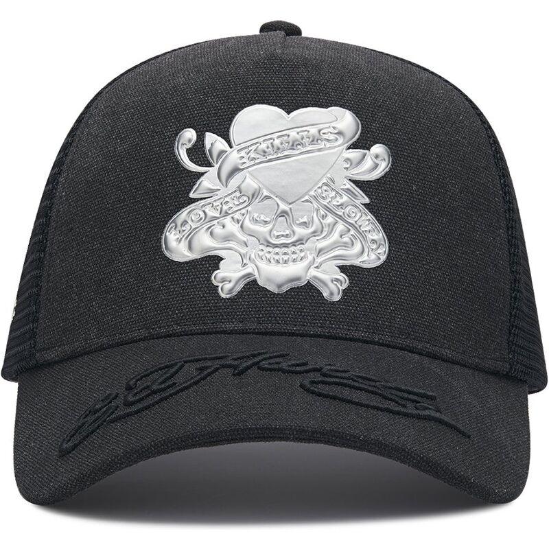 snapback-love-kills-slowly-washed-ed-hardy