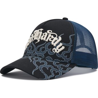 Καπέλα καμπύλη μαύρο snapback Flaming από Ed Hardy