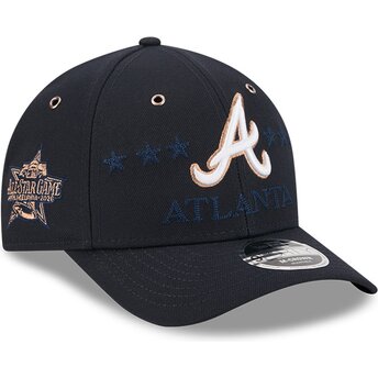 Καπέλα καμπύλη ναυτικό μπλε snapback 9FORTY M-Crown All Star Game από Atlanta Braves MLB από New Era