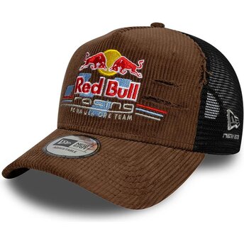 Καπέλα καμπύλη καφέ snapback A Frame Distressed Cord από...