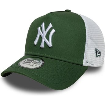 Καπέλα καμπύλη πράσινο snapback A Frame League Essential από New York Yankees MLB από New Era