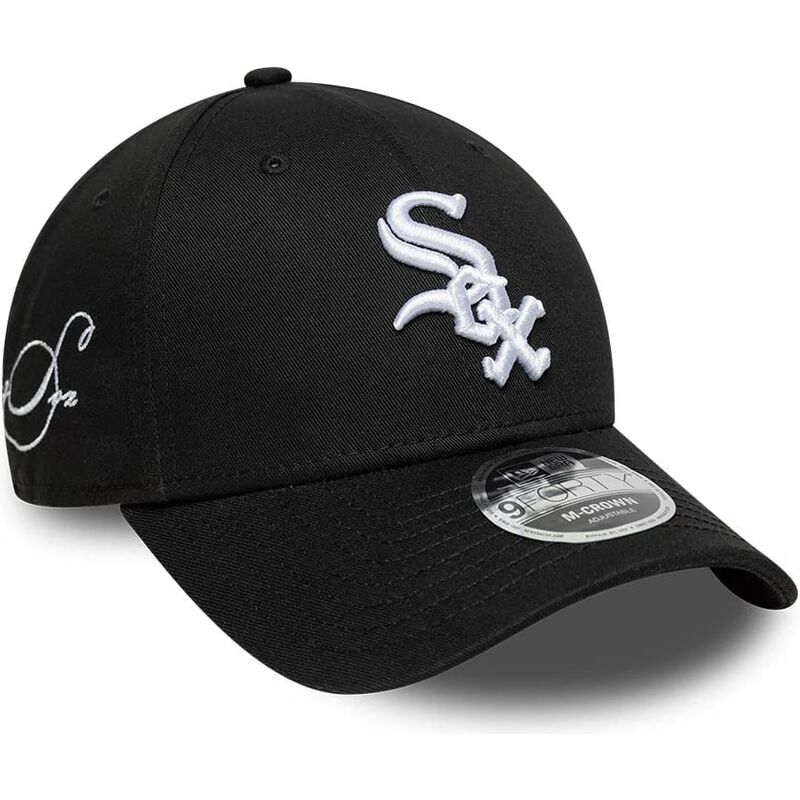 snapback-9forty-m-crown-side-script-chicago-white-sox-mlb-new-era