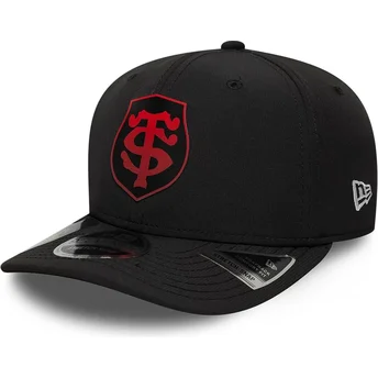 Καπέλα καμπύλη μαύρο snapback 9SEVENTY Stretch Snap Gradient από Stade Toulousain Top 14 από New Era