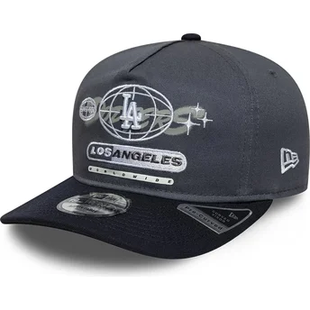 Καπέλα καμπύλη γκρι snapback 19TWENTY Graphic από Los Angeles Dodgers MLB από New Era