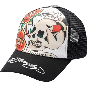 Καπέλα καμπύλη μαύρο snapback Before Dishonor από Ed Hardy