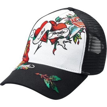 Καπέλα καμπύλη μαύρο snapback Love Ed από Ed Hardy