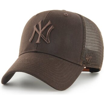 Καπέλα καμπύλη καφέ snapback MVP Branson από New York...