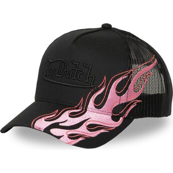 Καπέλα καμπύλη μαύρο snapback FEU από Von Dutch