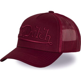 Καπέλα καμπύλη κόκκινο snapback EMB07 από Von Dutch